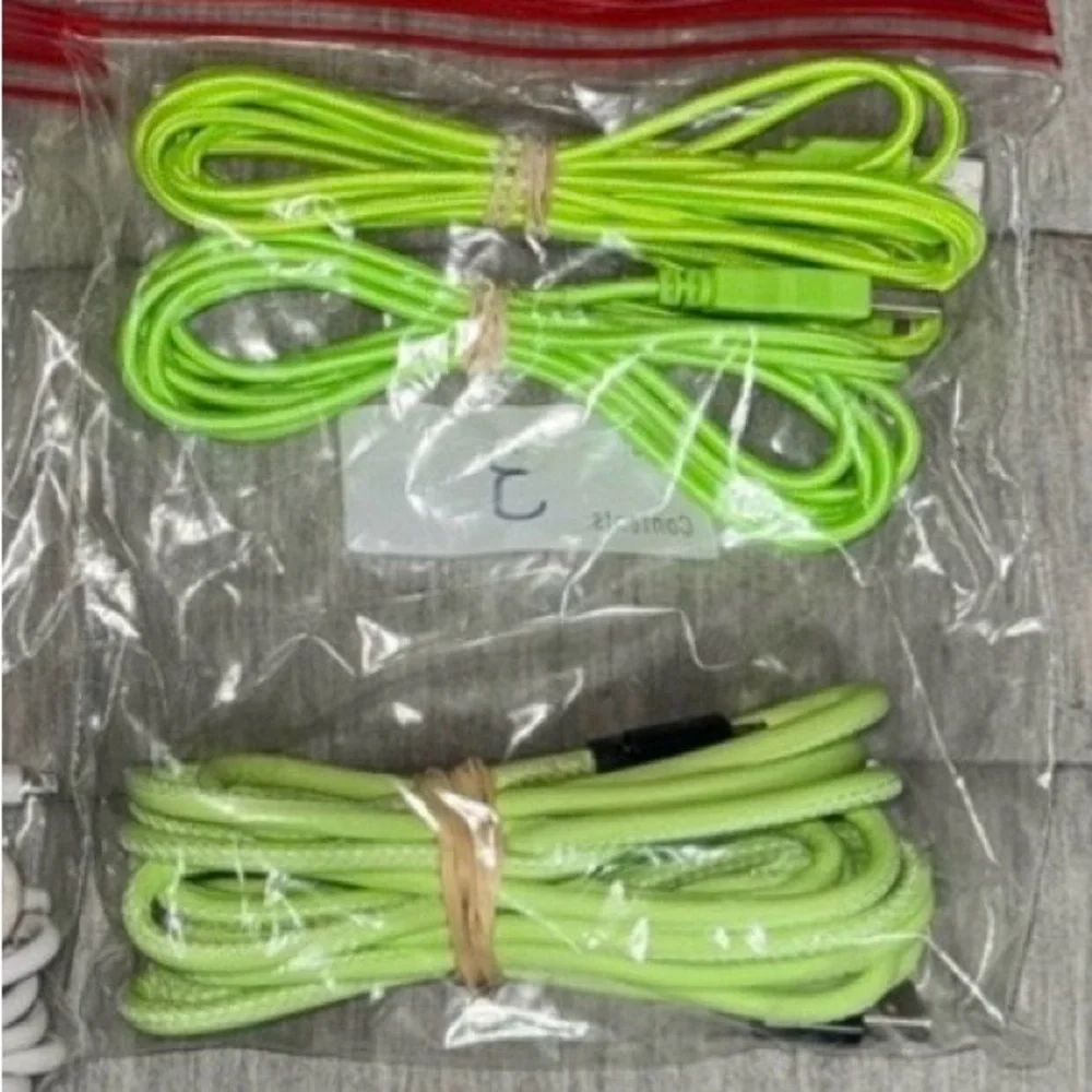 Green USB Charging Cable